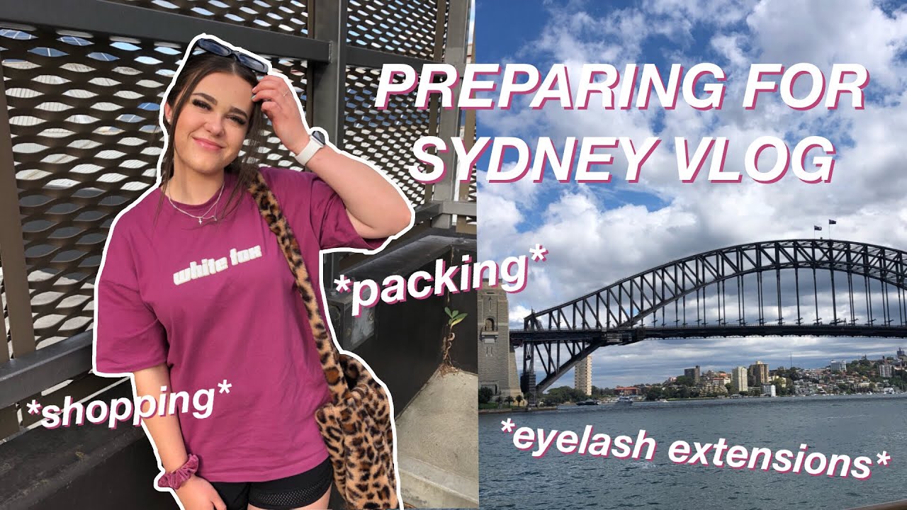 PREP AND PACK WITH ME FOR SUMMER VACATION (packing, shopping & eyelash extensions!)