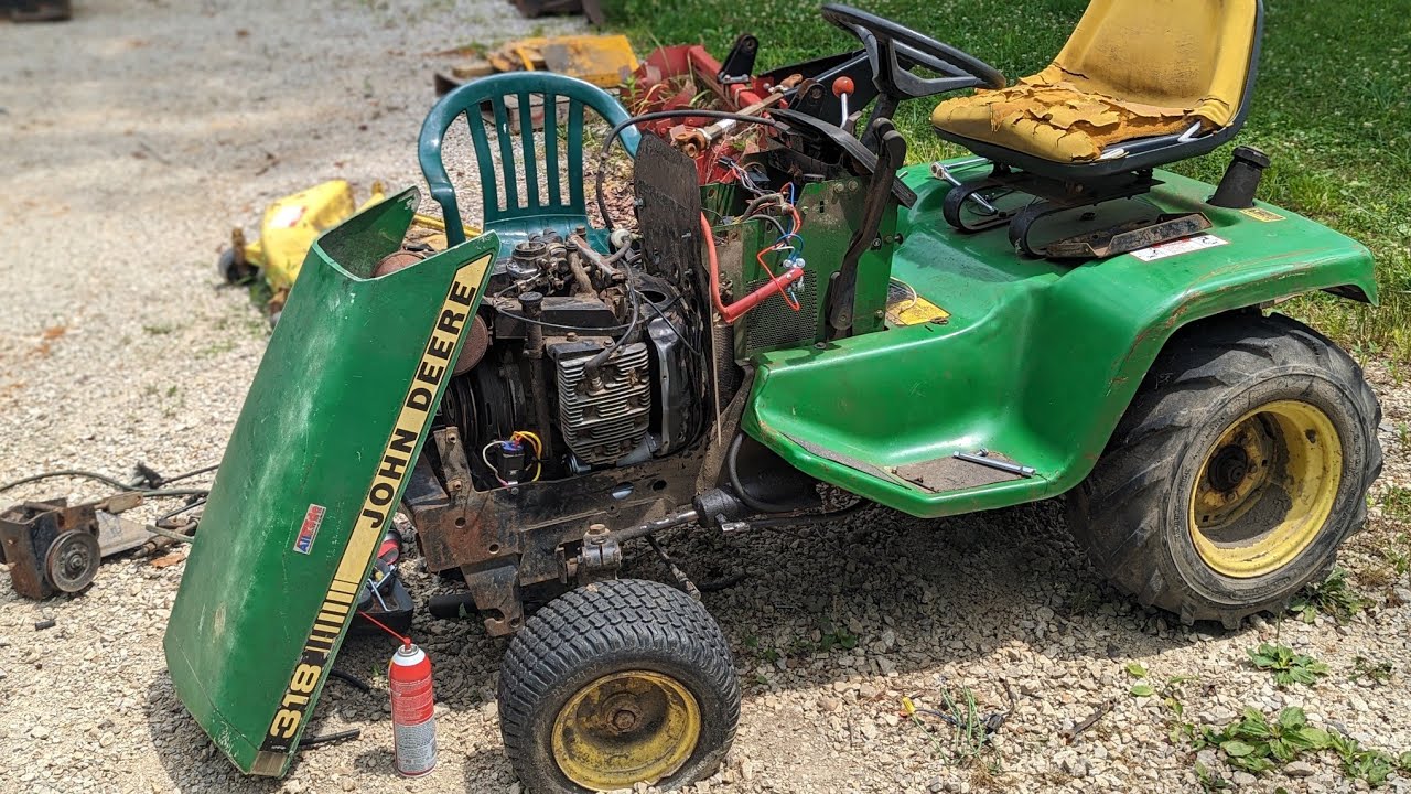 Bringing John Deere 318 Back to Life - Electrical Nightmare