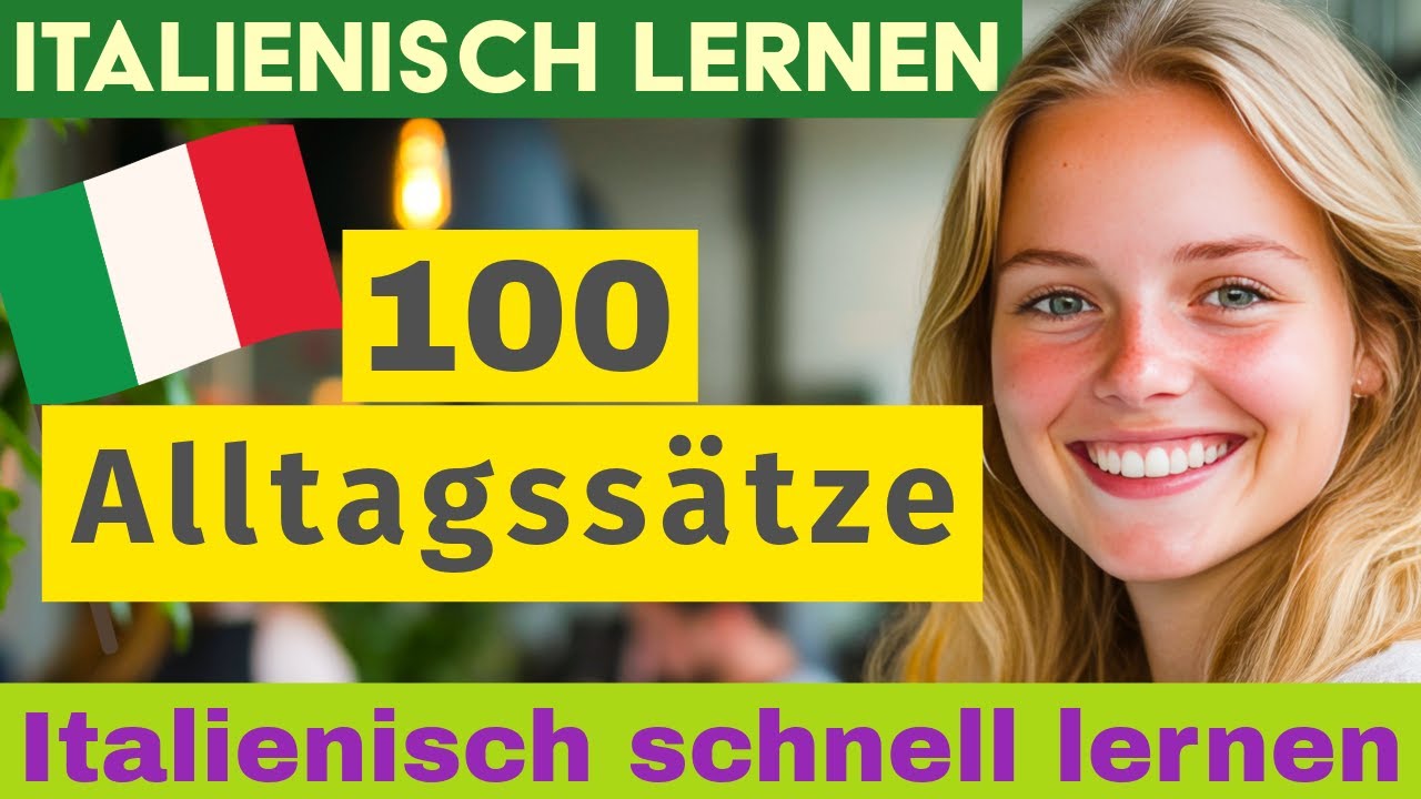 Italienisch lernen leicht gemacht 🇮🇹  Wichtige Sätze für jeden Tag