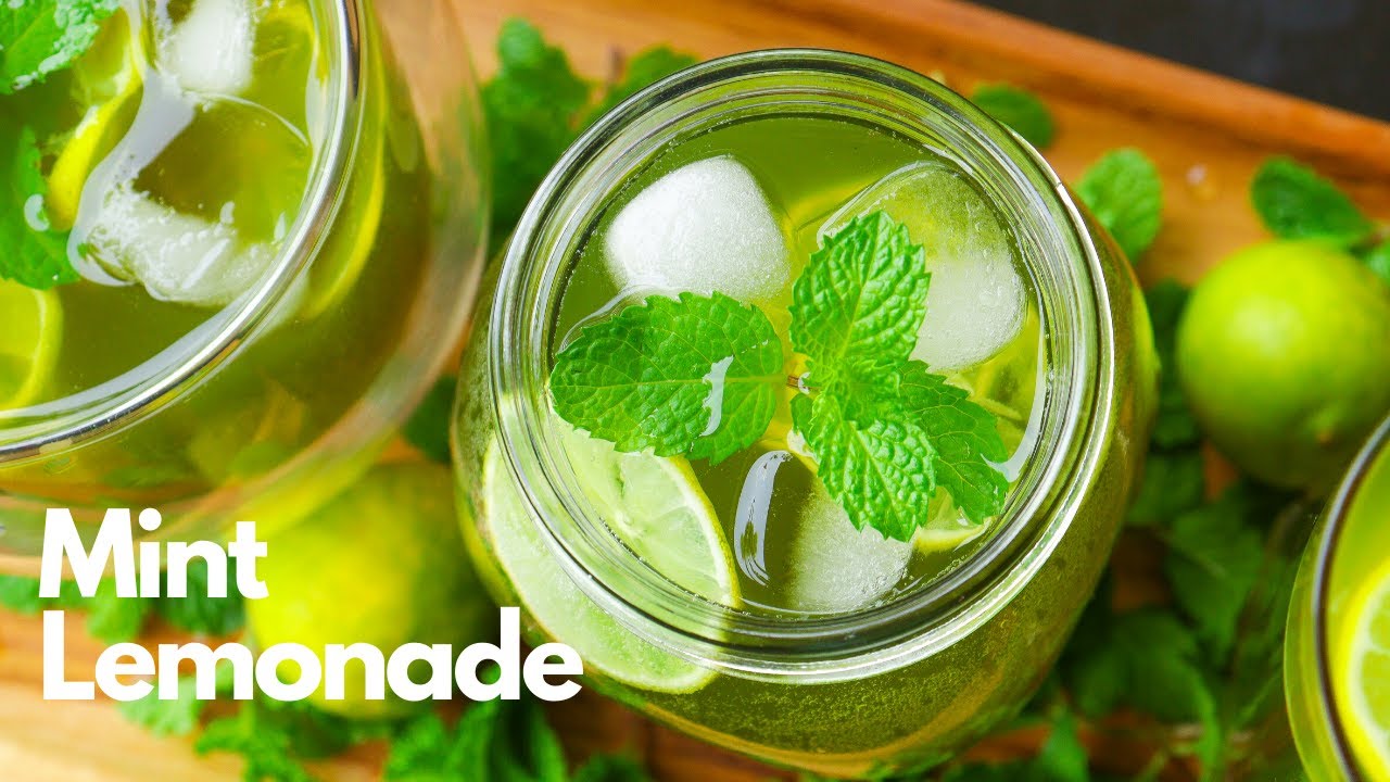 Mint Lemonade | Refreshing Summer Drink | Mint Lemon Juice