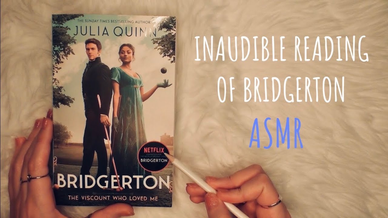ASMR | BRIDGERTON INAUDIBLE READING | Clicky Whispers, Word Tracing 🐝