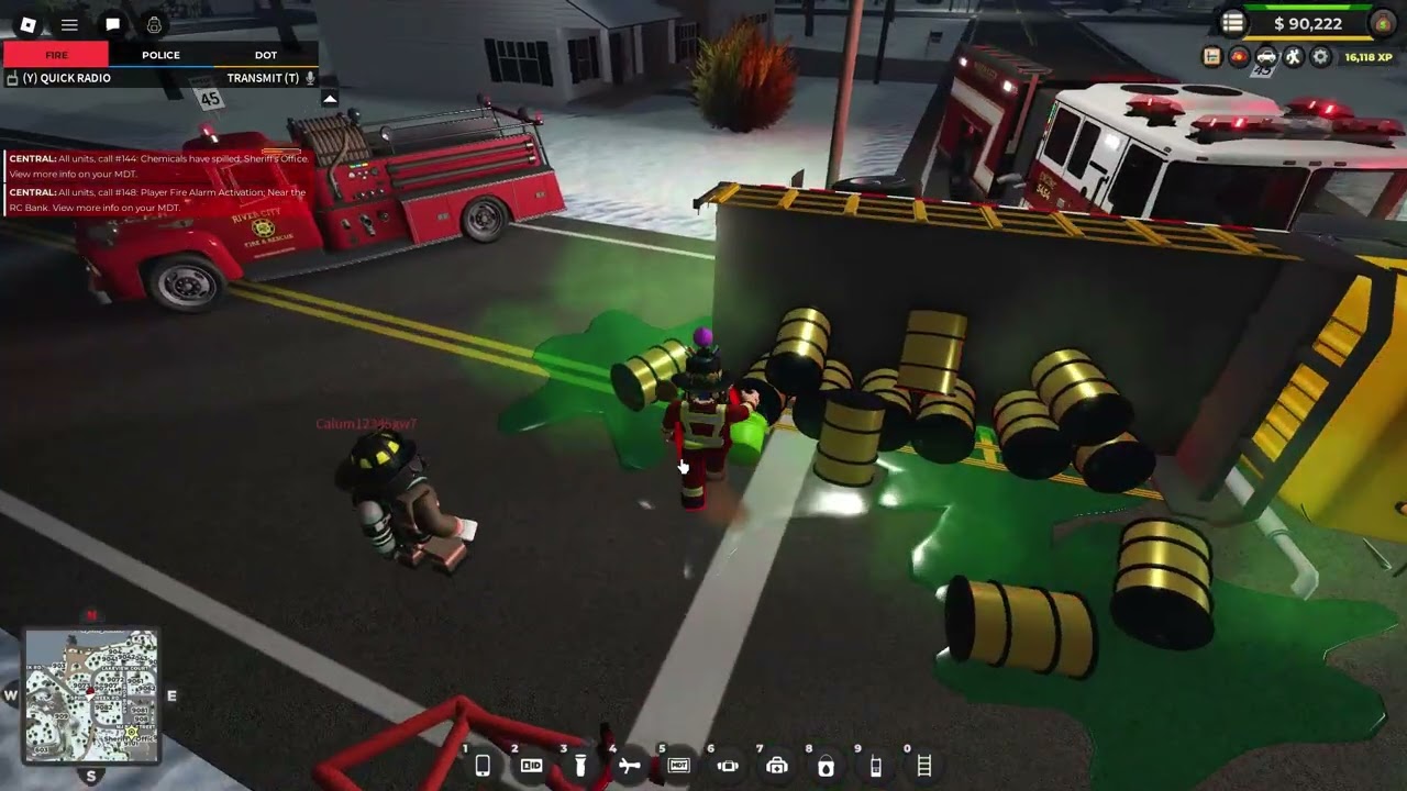 First day of work in the fire station.....