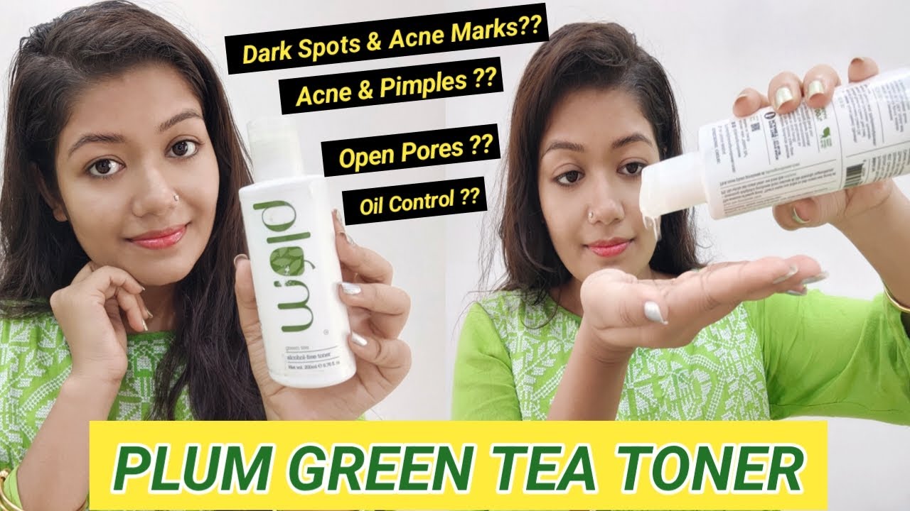 PLUM Green Tea Alcohol Free Toner | Honest Review & Demo || Krrish Sarkar