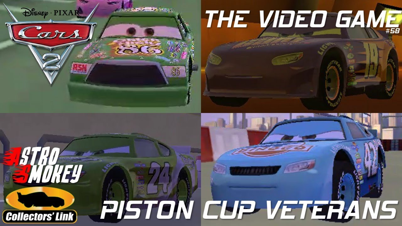 Piston Cup Veterans | Cars 2: The Video Game | Episode 58 | Cal, Bobby, Brick Yardley, Chick Hicks