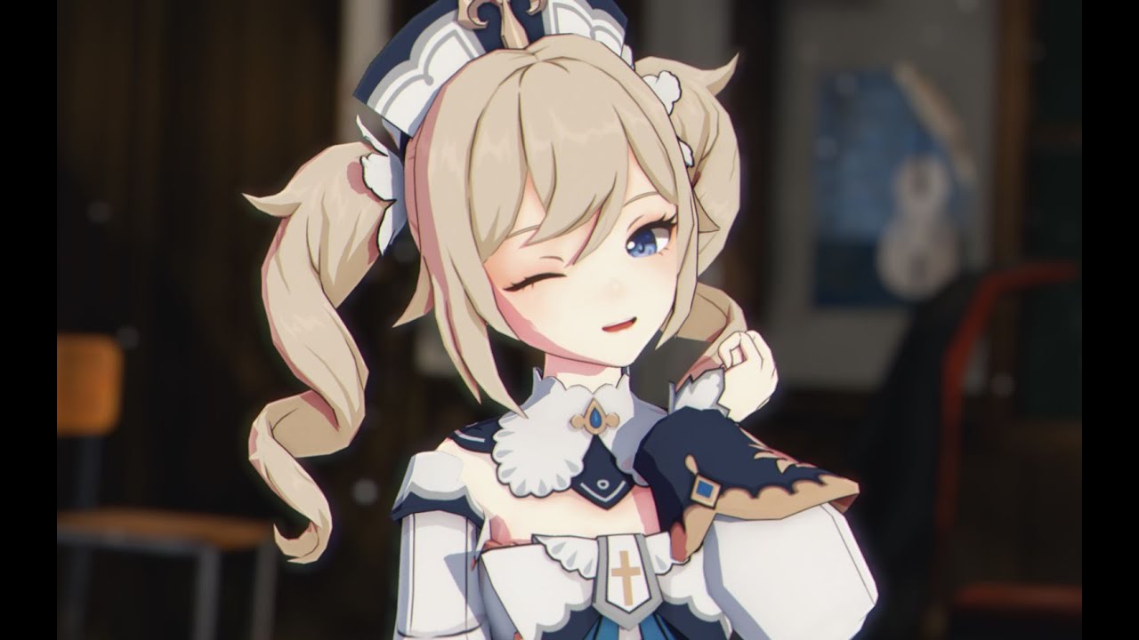 【Genshin Impact MMD/4K/60FPS】Barbara【Renai Circulation】