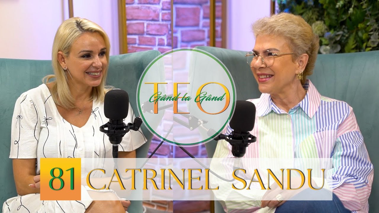 Catrinel Sandu: “El a fost salvarea mea. Nu îmi doream să mă mărit…” #podcast #gandlagandcuteo #ep81