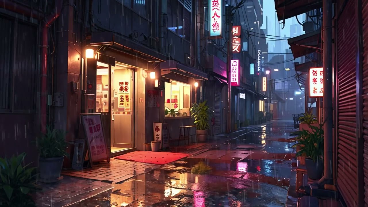 Rain Outside, Peace Inside ☔🕯️ | Cozy Lofi for Calm & Clarity
