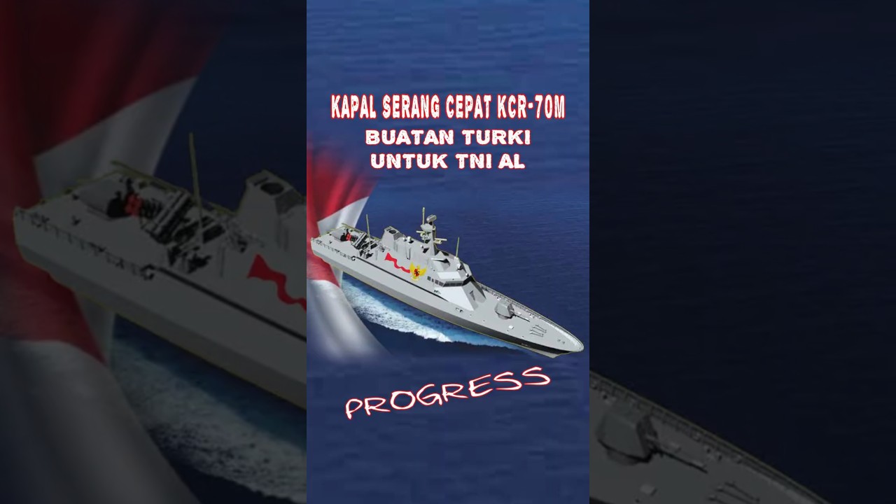 KAPAL SERANG CEPAT KCR 70M PESANAN  TNI AL BUATAN TURKI, MEMASUKI FASE PEMBANGUNAN LAMBUNG KAPAL