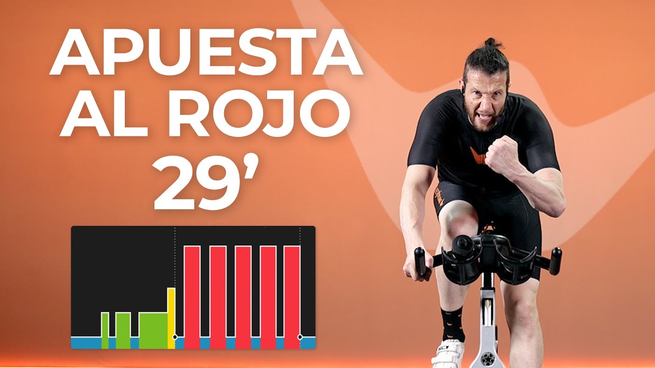 Clase completa ciclo indoor para adelgazar con hiit de 29 minutos