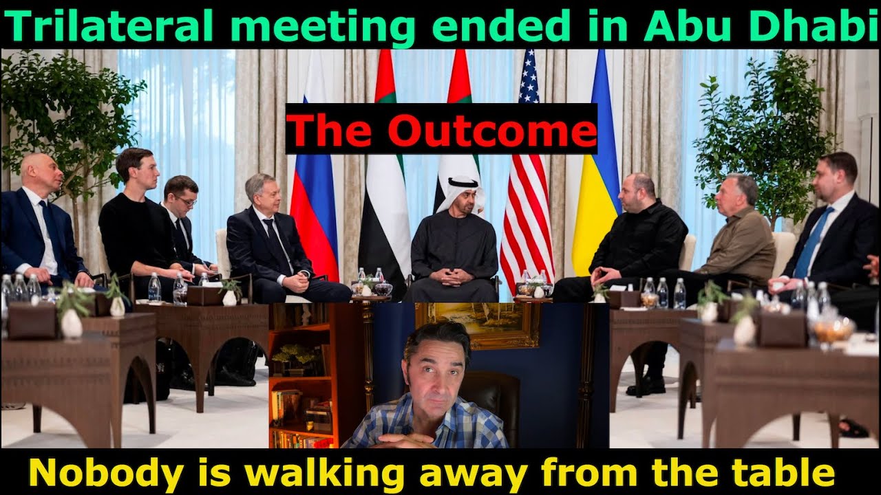 Russia-US-Ukraine Trilateral meeting in Abu Dhabi ended. Peace Reached? Conclusions. What's next?