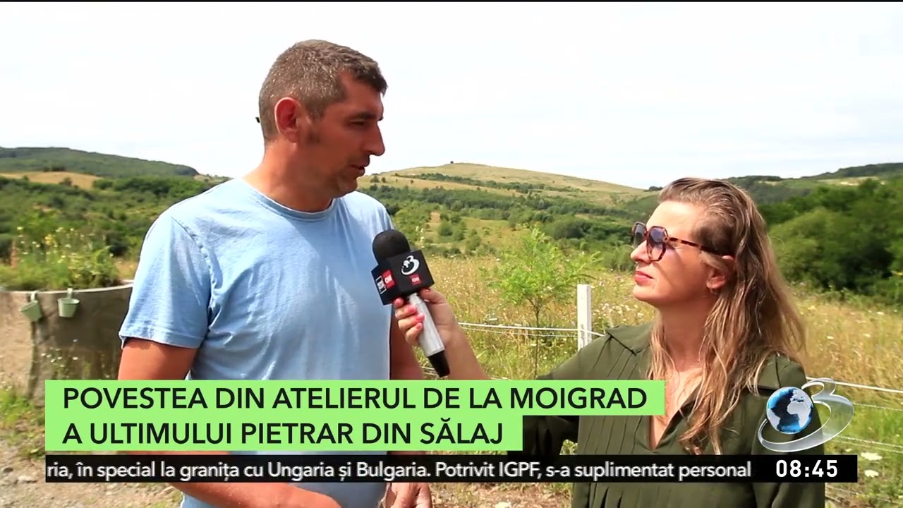 Povestea ultimului pietrar din Sălaj. Cum reuşeşte să aibă o afacere de succes