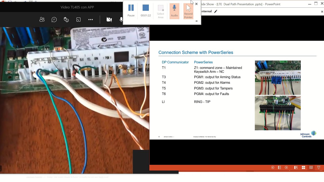 TL405LE Configuracion APP Connect Alarm
