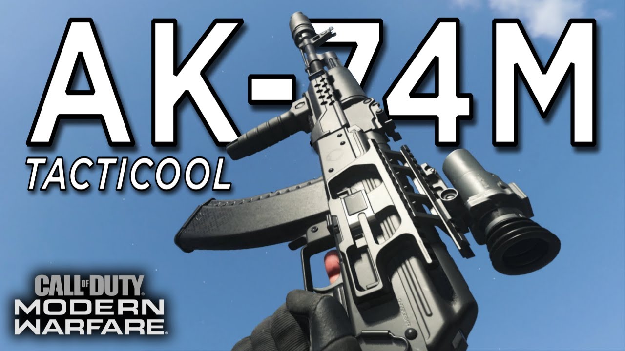Tacticool AK-74M in Modern Warfare 2019 Gameplay