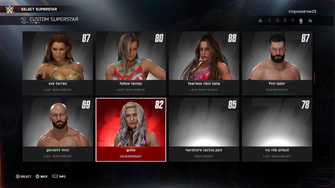 WWE 2K25_ created charlotte flair vs nikki bella vs rhea ripley