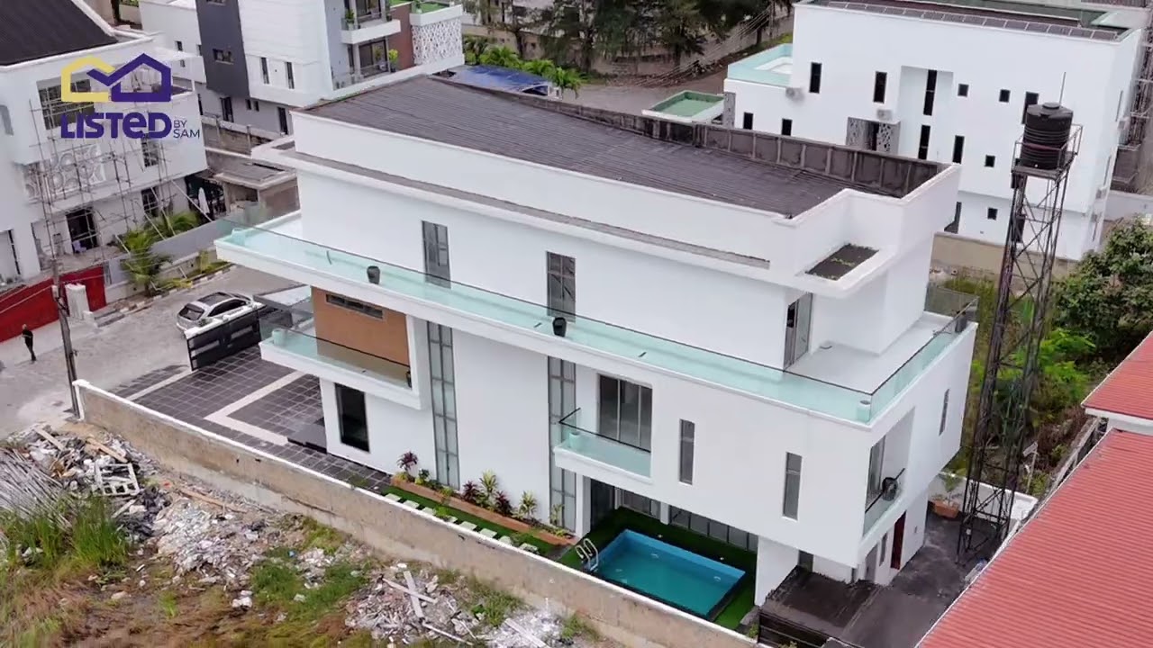 INSIDE A 750,000,000 MILLION HOME IN LEKKI LAGOS. 