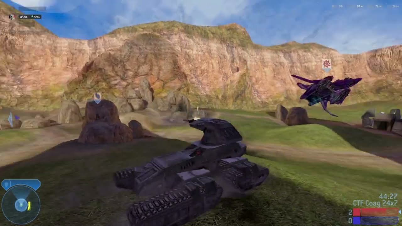 Jugando con amigo del clan MsT Halo 2 CTF 2025