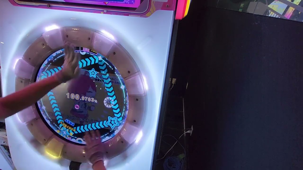 【maimai手元動画】 テトリス MASTER 自己ベスト 100.8934%