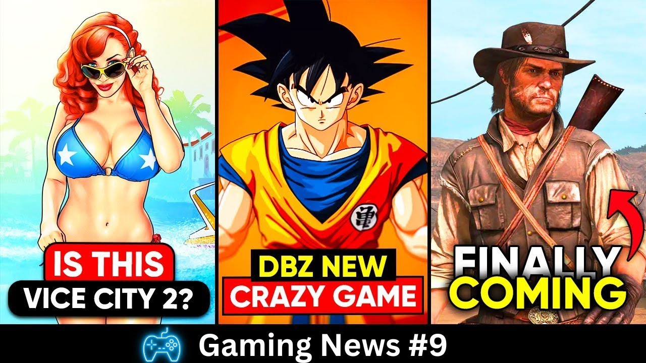 GTA Vice City 2 is here, Youtube gaming, dragon ball sparking zero and many more Gaming News #9
