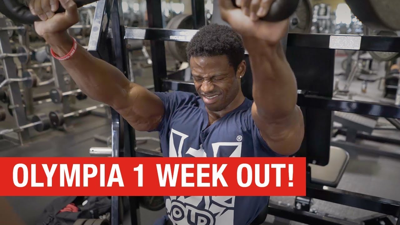 Breon Ansley 1 Week Out – Road to Olympia 2018