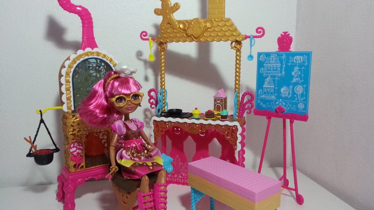 Review Ever After High - Ginger Breadhouse - Playset Sugar Coated Class