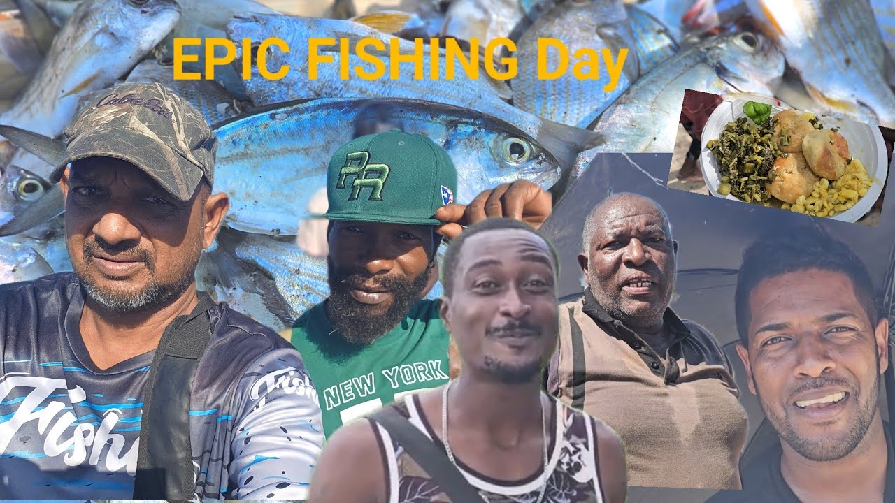 EPIC FISHING AT SEA n catch and cooking on 🐐 island 🏝  in 🇯🇲 cameron family tv on fowl wildlife tv