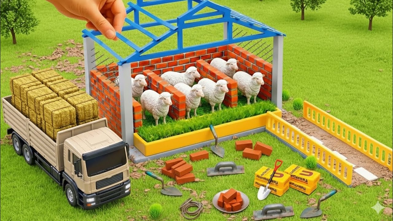 DIY MINI (We made the hungry herd happy by buying hay.)