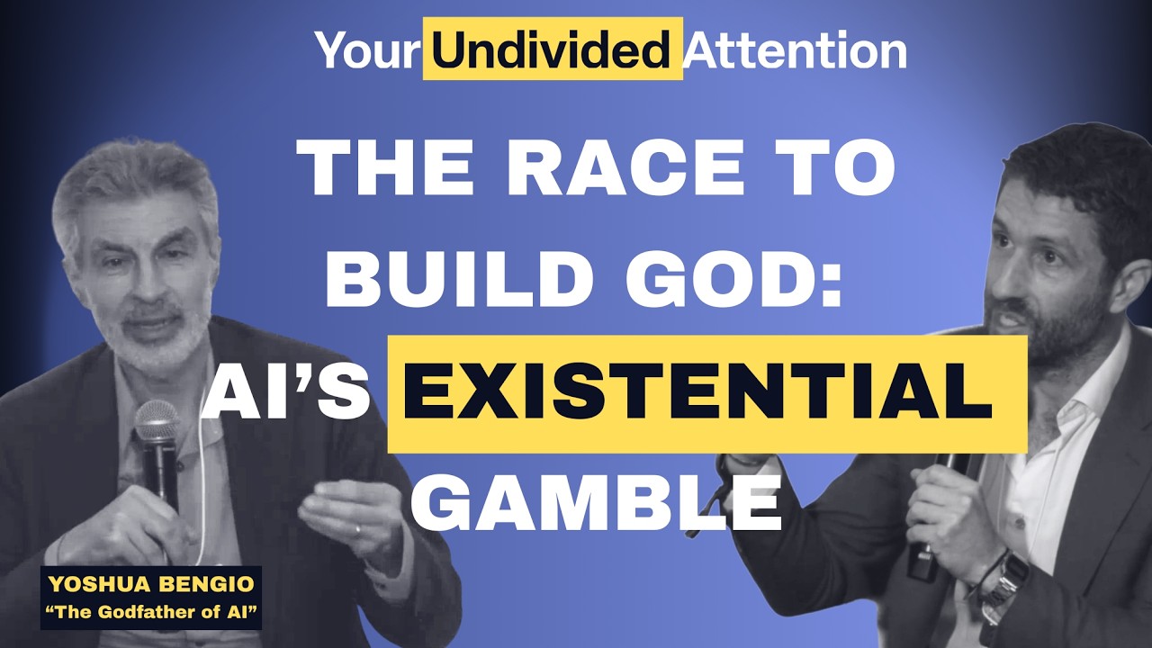 The Race to Build God: AI's Existential Gamble — Yoshua Bengio & Tristan Harris at Davos