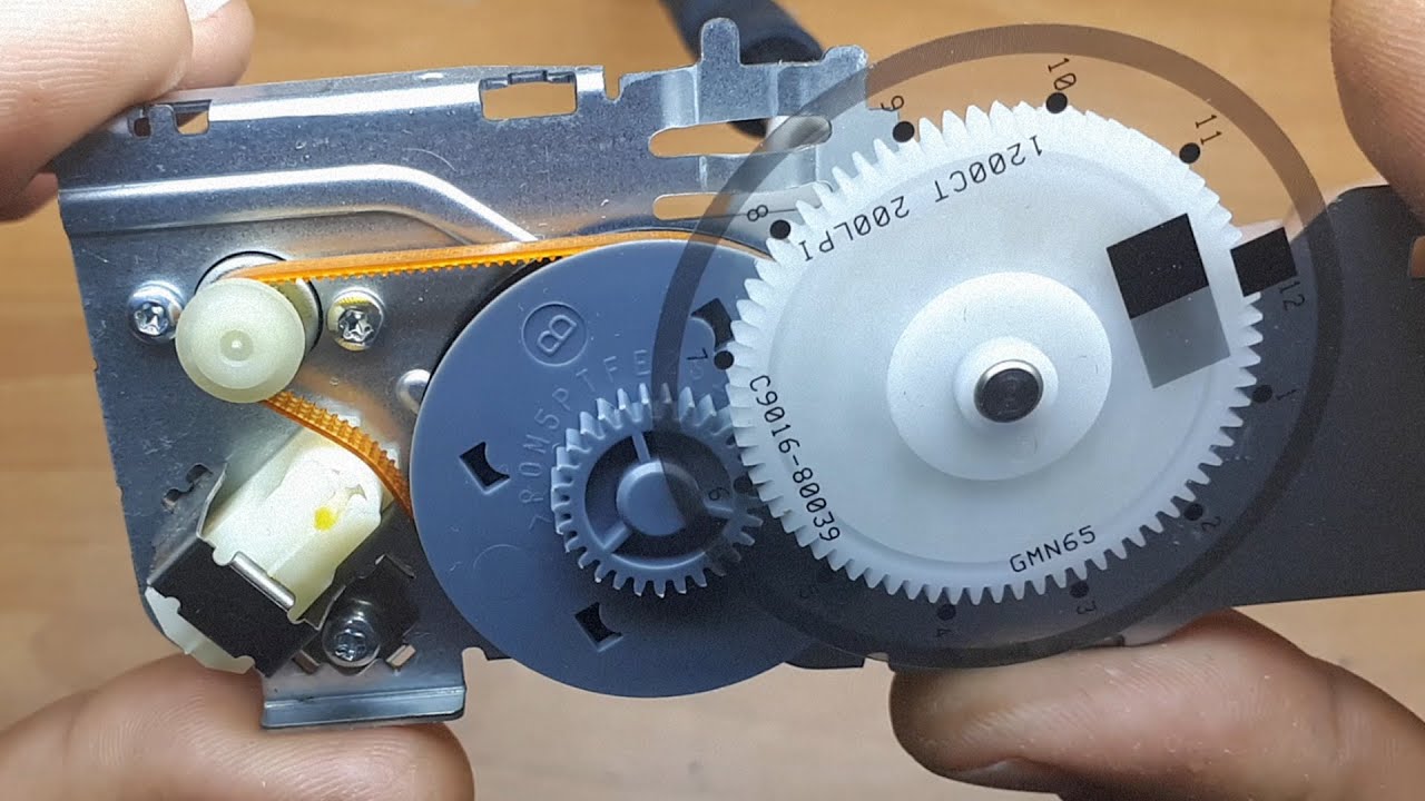 DIY Camera Slider from old Printer Parts / Eski yazıcıdan kamera kızağı