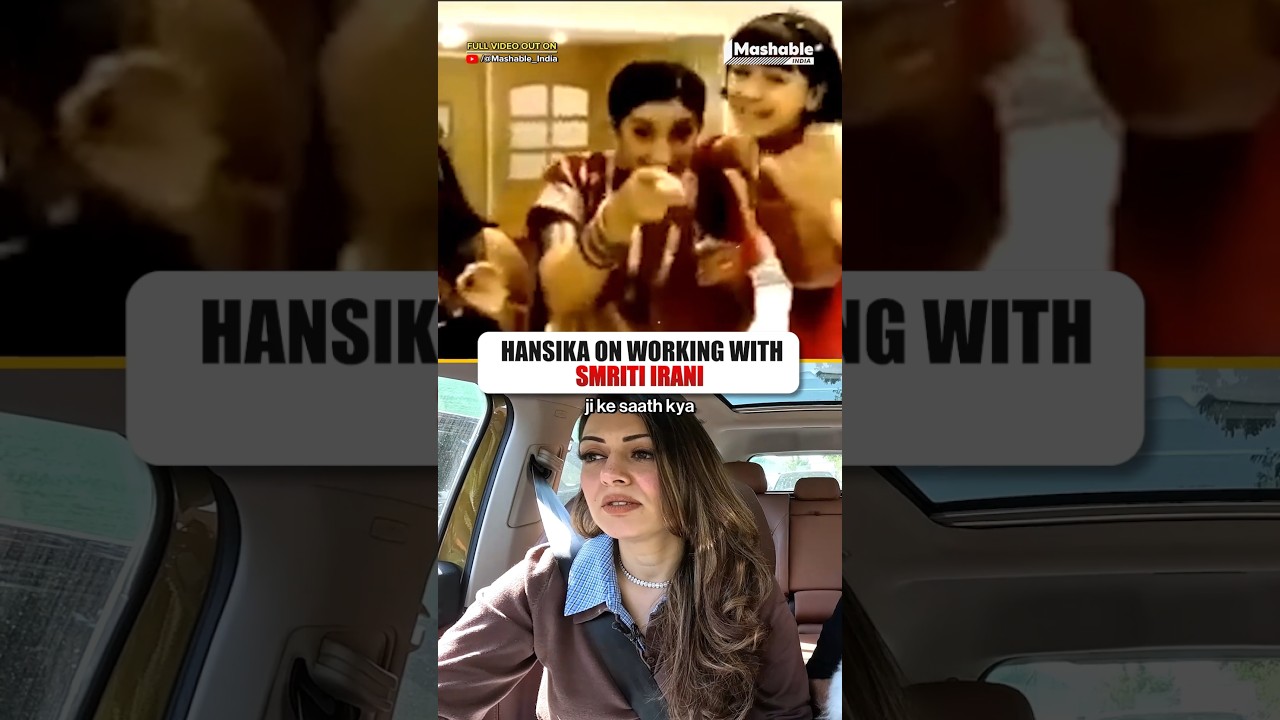 What Advice Smriti Irani Gave To Hansika Motwani | Mashable India | #viral #shorts