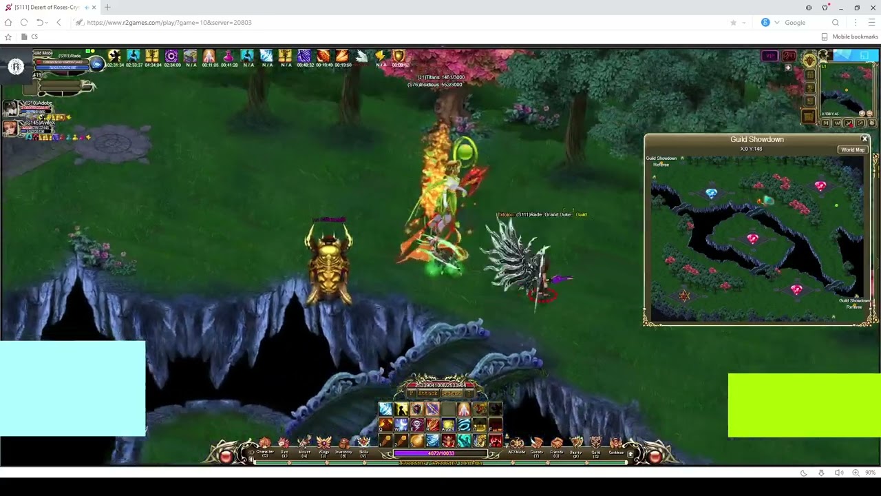 Crystal Saga Land Grab battle - Titans vs. Insidious 02/15/2026