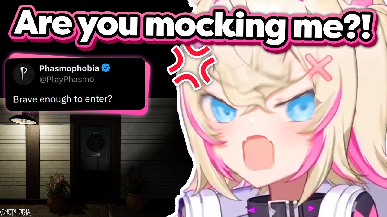 Even the official Phasmophobia Twitter account is making fun of Mococo
