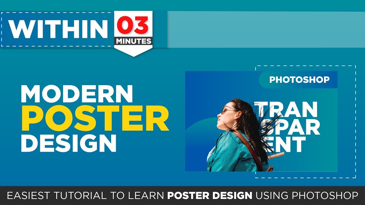 Photoshop | How to create a Poster/Banner/Flyer in Photoshop cc | Qedit