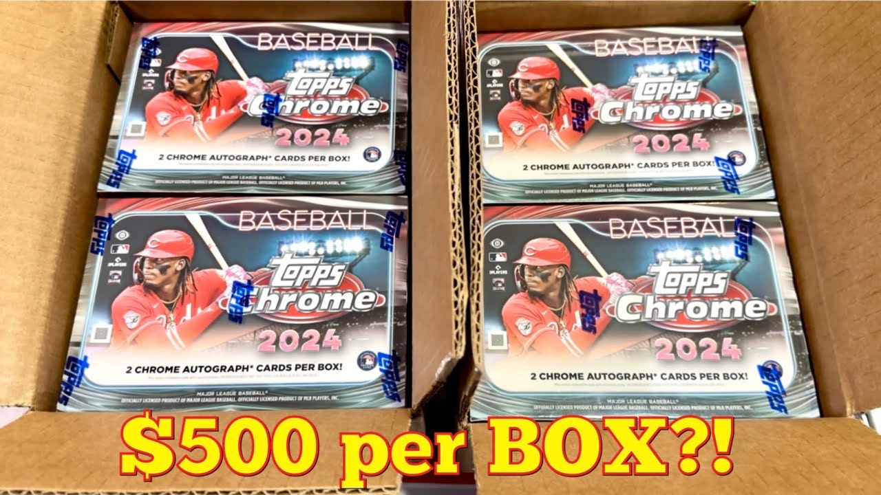 500 долларов за 12 карт?! НАБОРЫ CHROME BREAKER’S DELIGHT 2024 ГОДА!