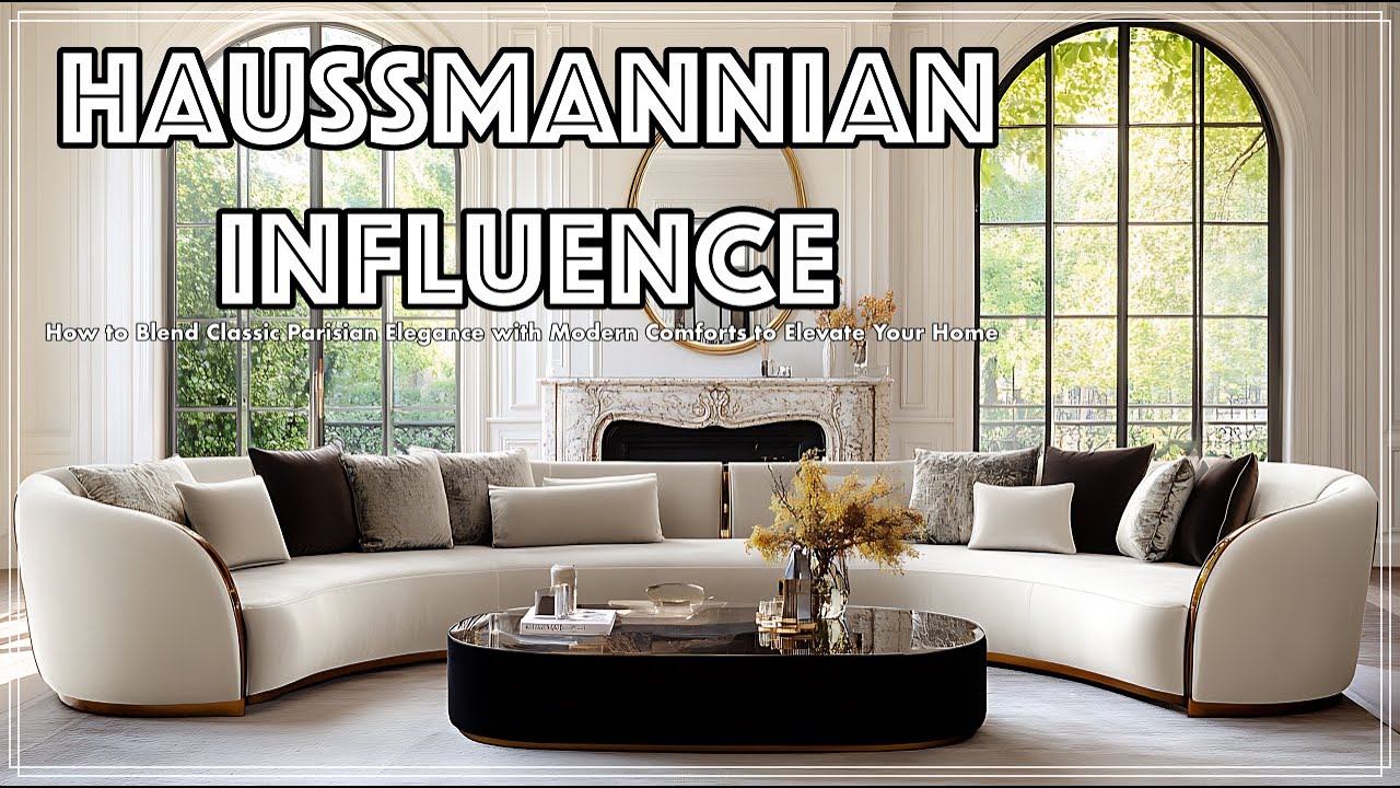 Haussmannian Influence:How to Blend Classic Parisian Elegance with Modern Comforts,Elevate Your Home