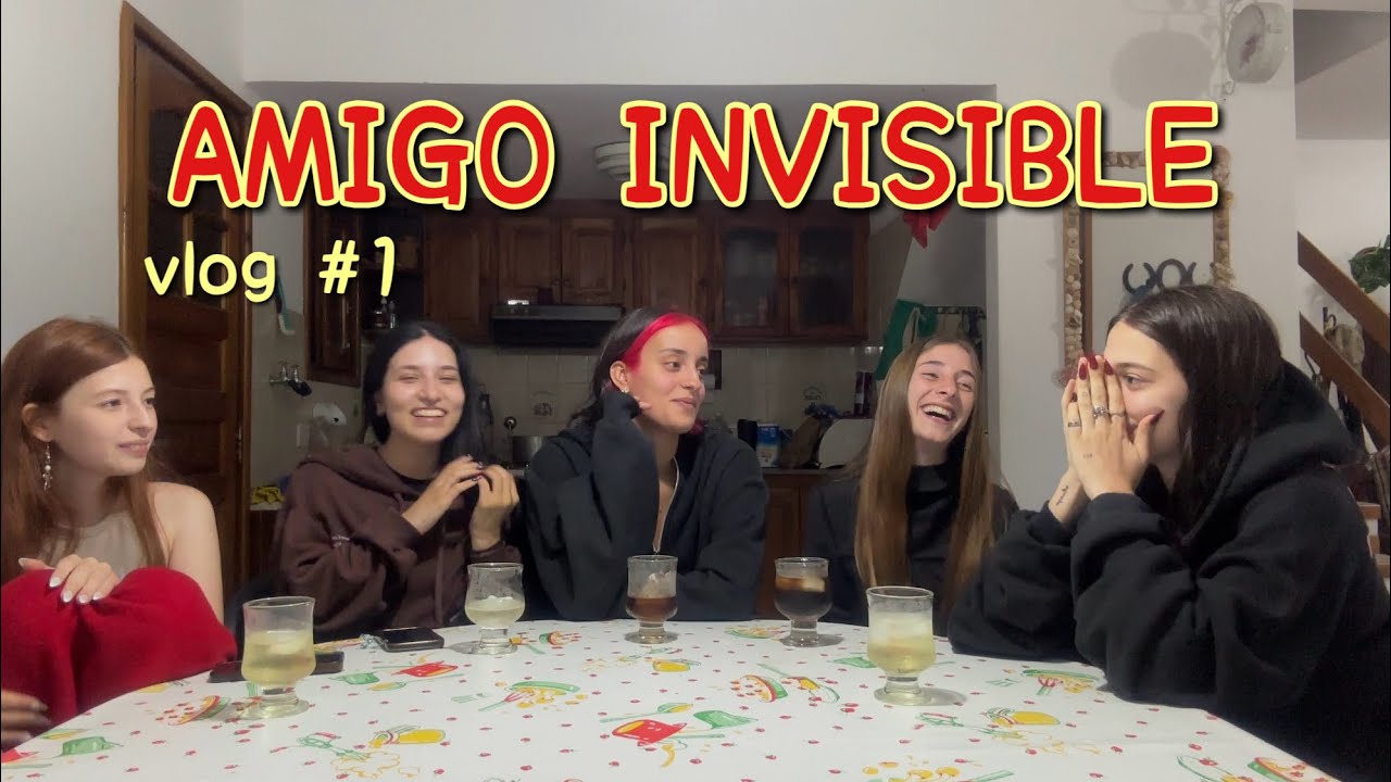 JUGANDO AL AMIGO INVISIBLE CON MIS AMIGAS