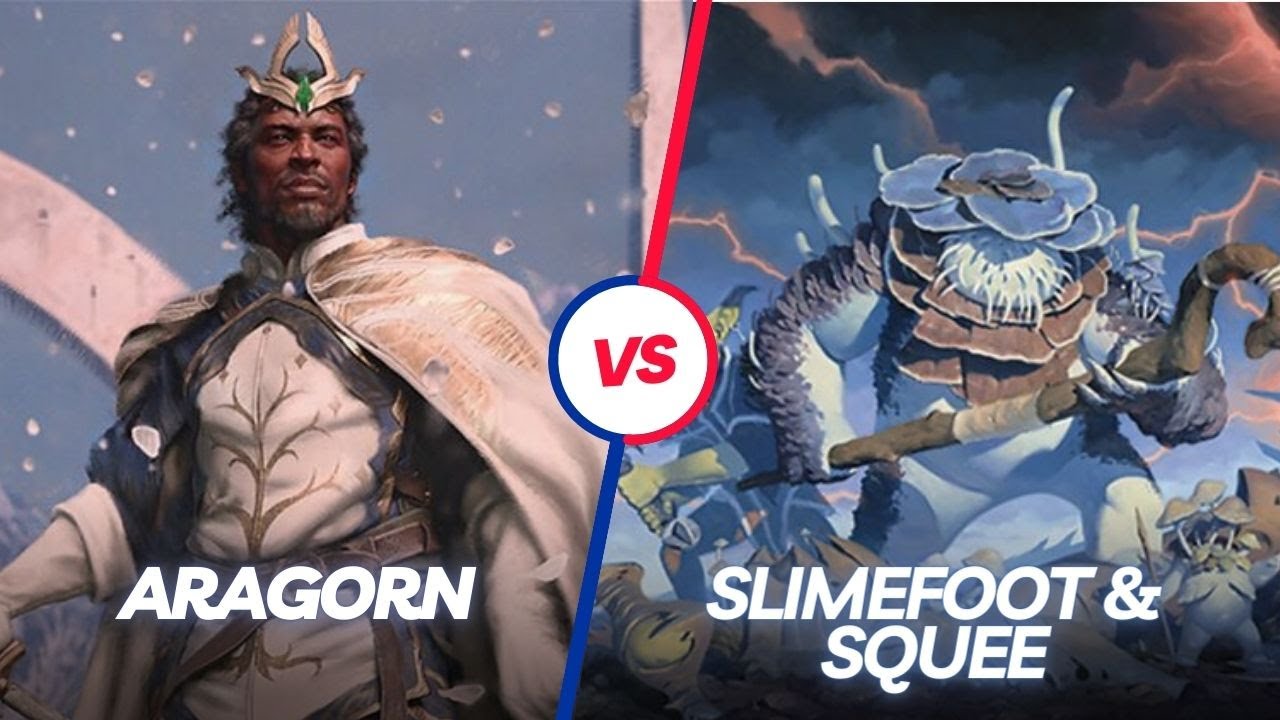Back to Back BEATDOWN!!  | Aragorn vs Slimefoot & Squee | Round 1 | Mox & Lotus