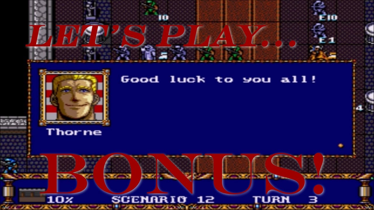 Let's Play Langrisser (Warsong) Bonus! (Rangers, Farewells, and more)