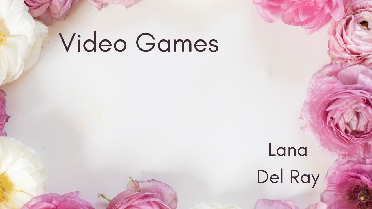 Video Games by Lana Del Ray for harp and violin