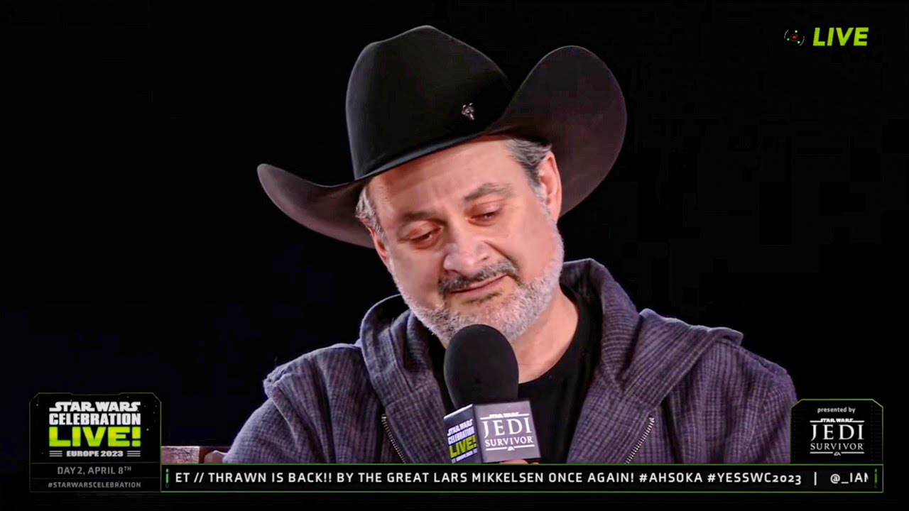 Dave Filoni begins CRYING on stage at Star Wars Celebration