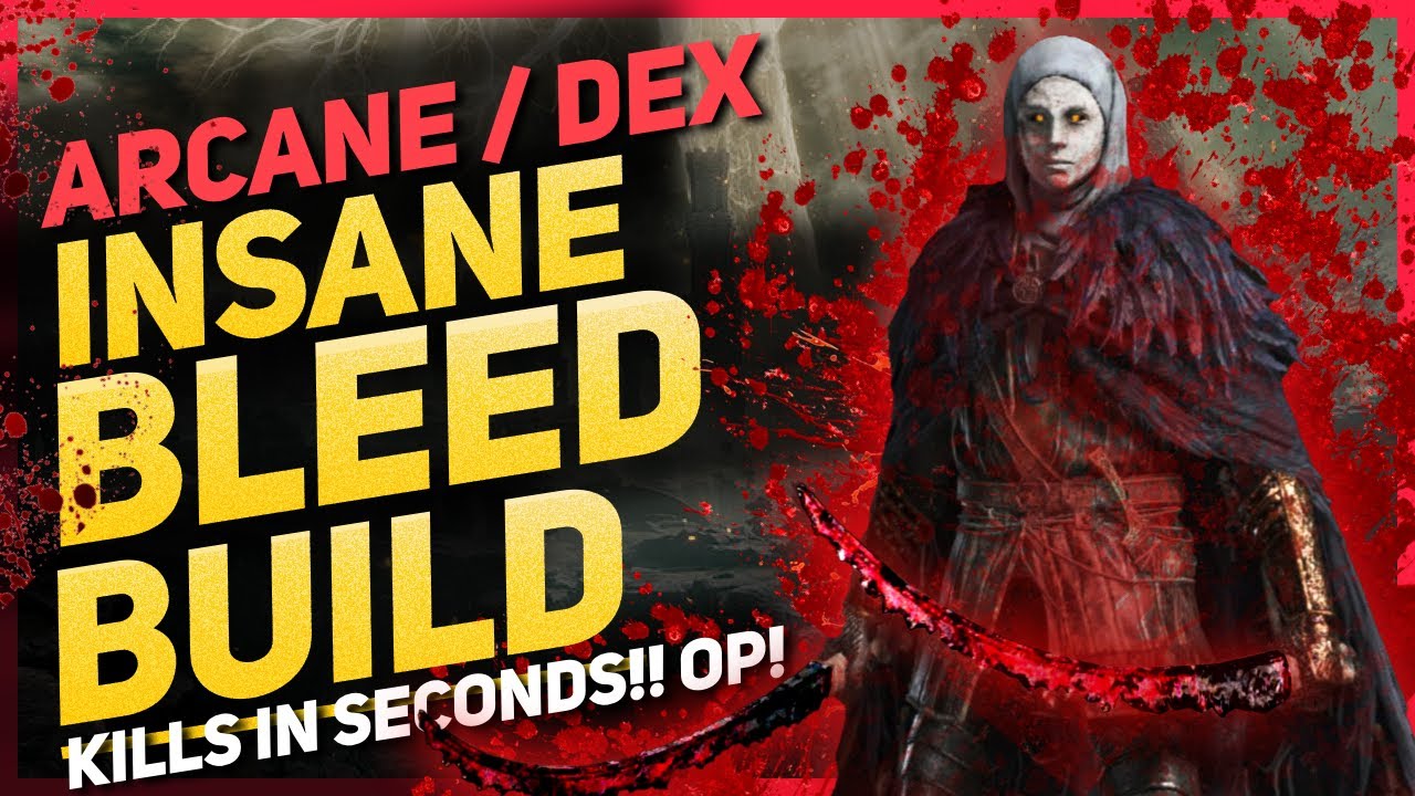 Elden Ring — лучшая БЕЗУМНАЯ сборка кровотечения — настолько мощная, что УБИВАЕТ ЗА считанные сек...