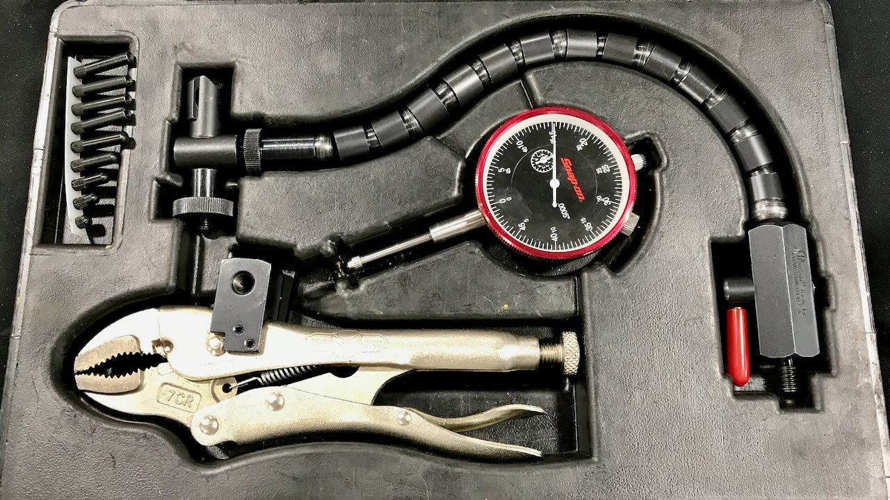 How to use a Vise Grip Base Dial Indicator