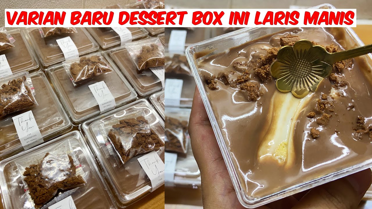 Varian Dessert box Tiramisusu ini laris banget jadi varian Best seller diantara Dessert tiramisu