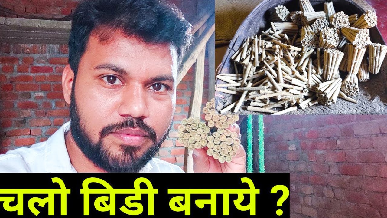 बीड़ी कैसे बनाते है: How to Make Bidi in Village, Bidi Banane Ka Tarika, Bidi kis Patti Se Banti hai