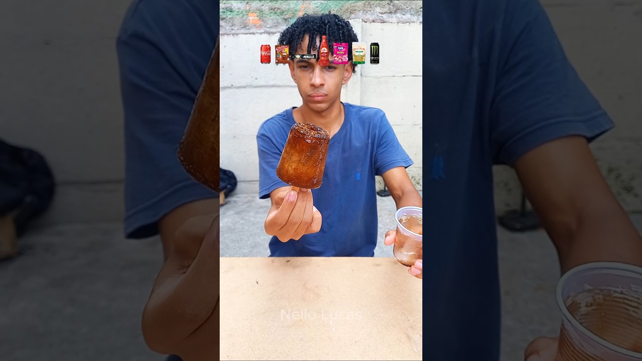 Criando Picol&eacute; de Coca Cola, Toddynho, Halls, Ketchup e Muito mais!!!#cocacola #asmr #satisfatorio