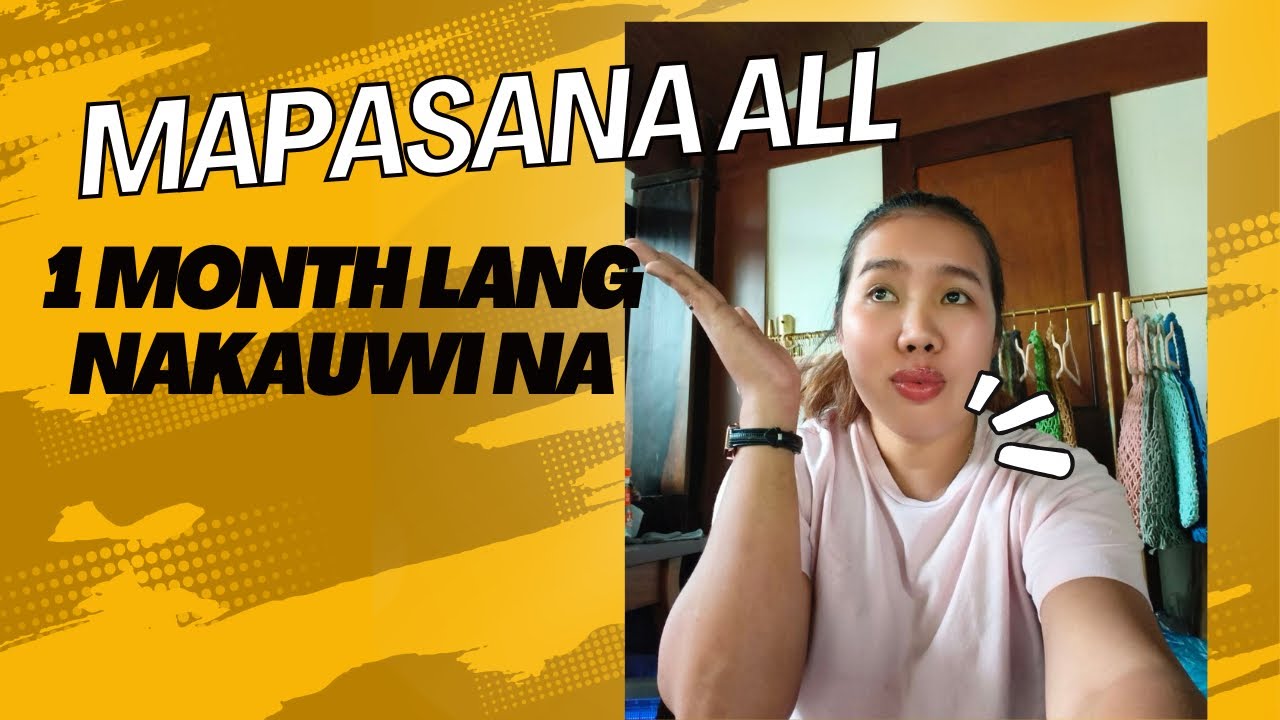Isang Buwan, Uwi Na?