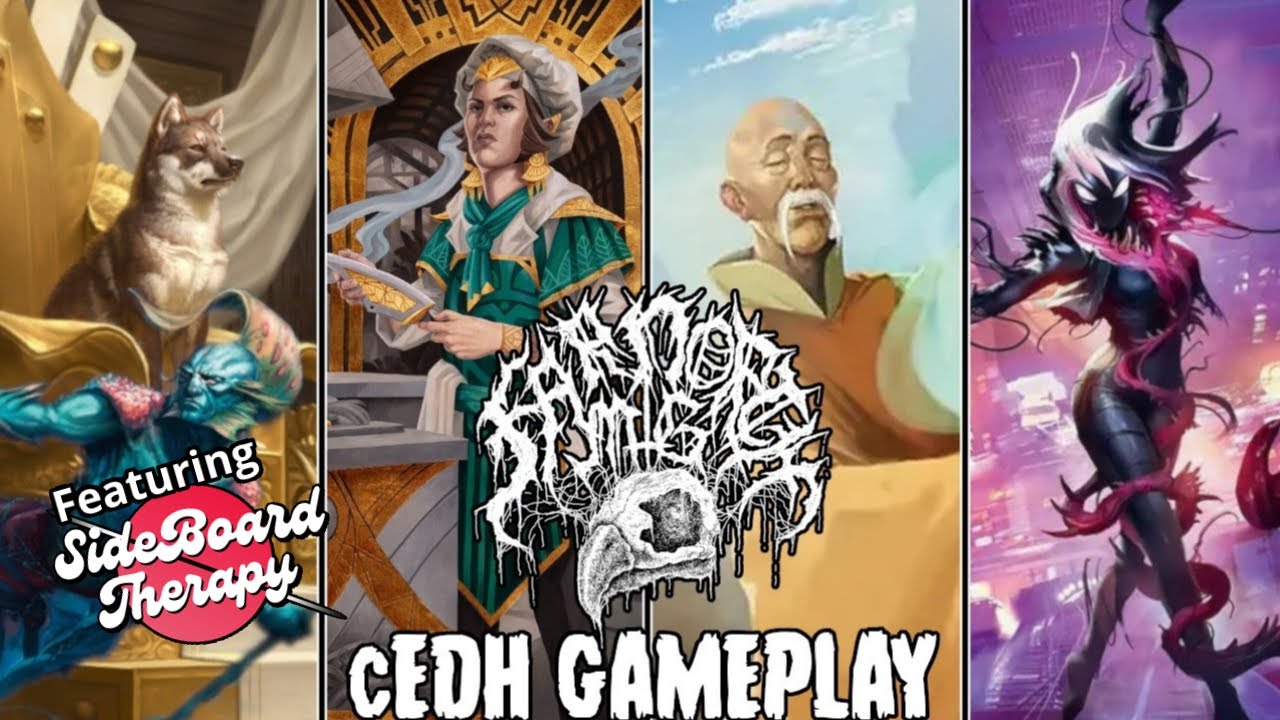 cEDH With Sideboard Therapy! Gwenom vs Yoshimaru Thrasios vs Monk Gyatso vs Rocco