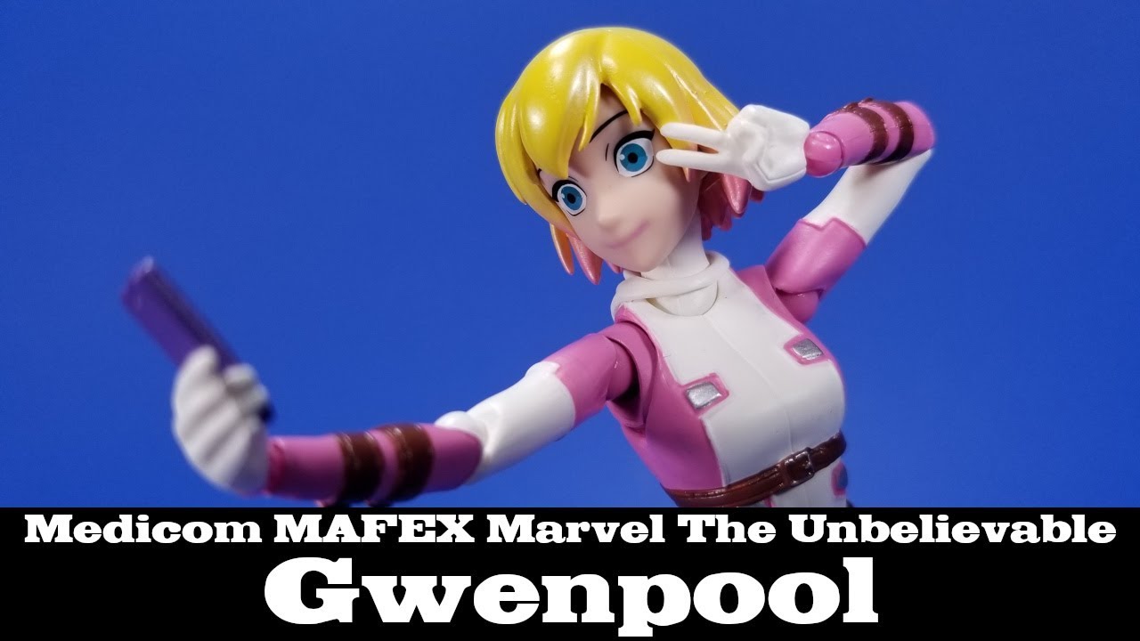 The Unbelievable Gwenpool MAFEX Medicom Marvel Action Figure Review