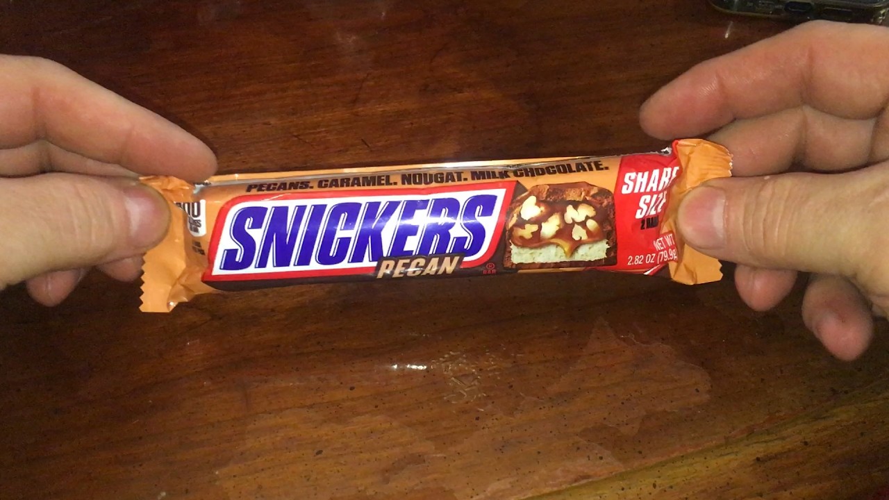 Сникерс, пекан, карамель, нуга, молочный шоколад, о боже, как вкусно!