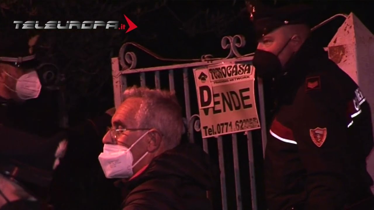 29.3.2022 MINTURNO: SPARATORIA, ARRESTATO IL 31ENNE