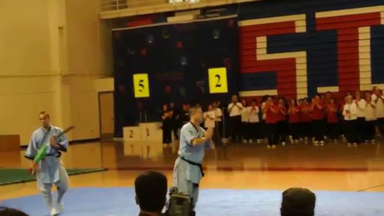 Golden state international wushu championships opening demo by shaolin temple USA masters